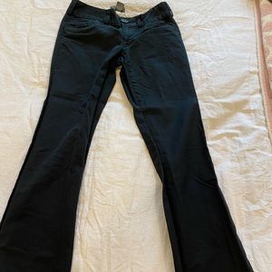 Black banana republic straight leg business pants